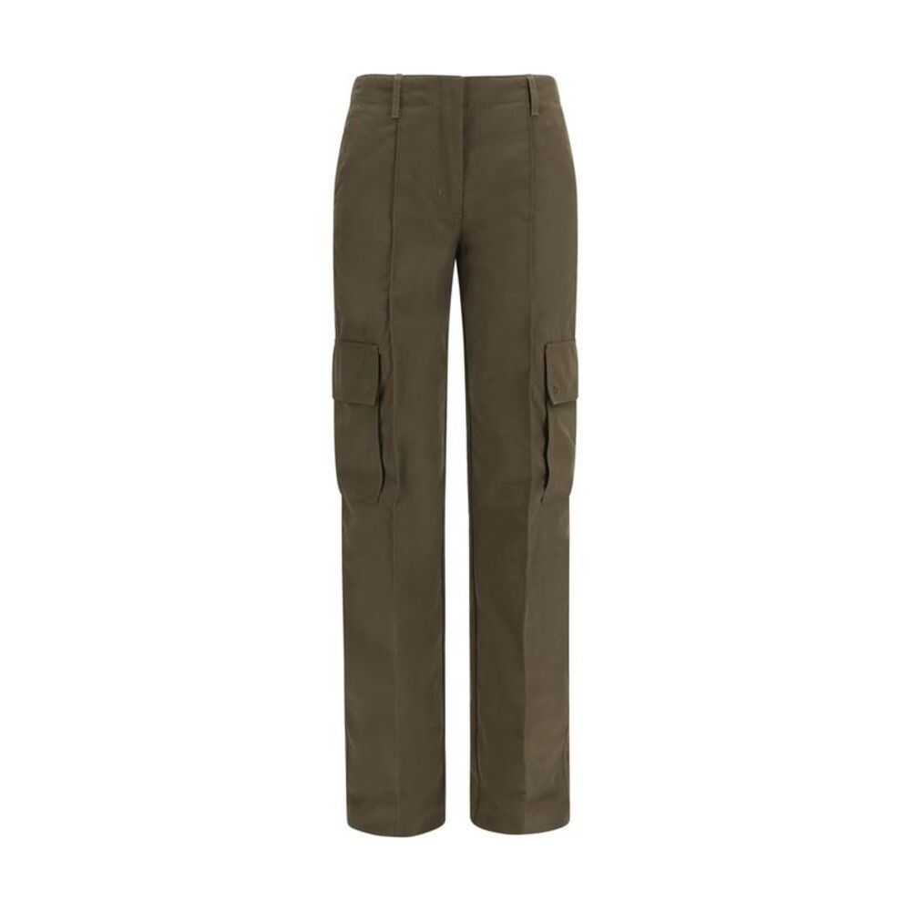 Burberry Bicolor Cotton Cargo Women's Pants